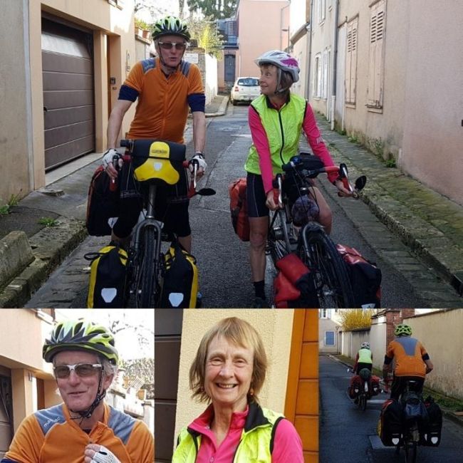 Bike Home Chartres - Awesome Meeting With Pauline and Hugh